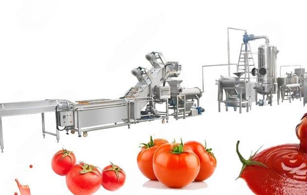 Tomato Ketchup Plant - Tomato Ketchup Processing Plant machine